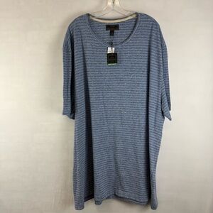 NEW Jos. A Bank Reserve Short Sleeve‎ T-Shirt Stripe Sz 3X Men’s Traditional Fit